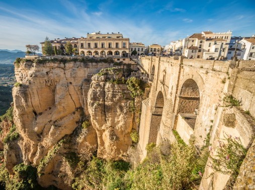 La città di Ronda è una delle grandi attrazioni culturali dell'Andalusia.