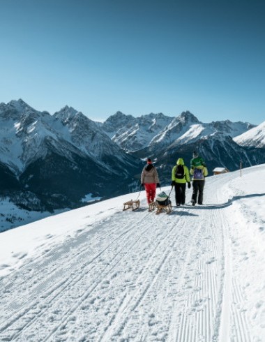 Winterimpressionen von Scuol