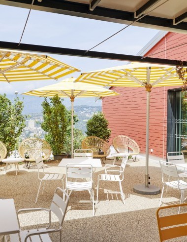 Terrasse Gemeinschaftshaus