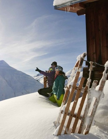 Schlitteln mit Aussicht