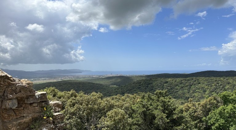 Trainingswoche Toskana Golfo del Sole Ausblicke Maremma