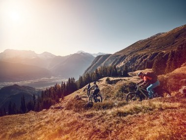Mountainbiken in Belalp, Mountainbike-Tour Häxutrail Bike