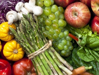 Früchte- und Gemüsekorb