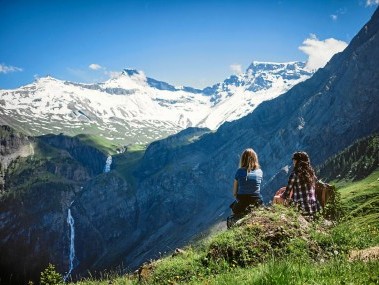 Adelboden Engstligenfälle und Wildstrubel