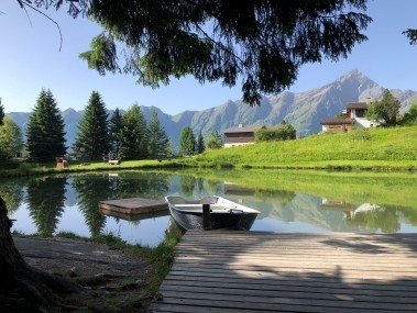 Badesee Patrutg am Heinzenberg