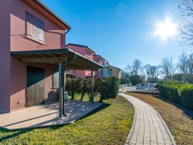 Aussenansicht der Ferienwohnungen - Albarella Resorts