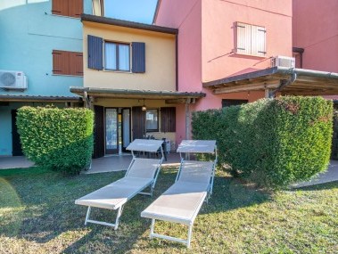 Aussenansicht der Ferienwohnungen - Albarella Resorts