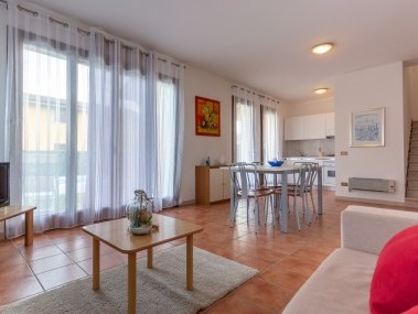 Küche mit Wohnzimmer - Albarella Resorts