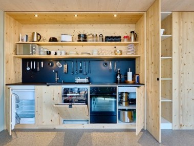 Küche - Apart Hotel Adelboden