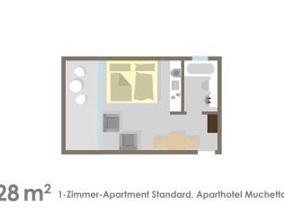 Grundriss - Aparthotel Muchetta