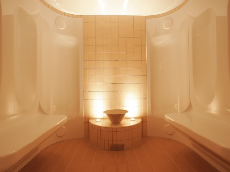 Wellnessbereich mit Dampfbad - Aparthotel Muchhetta