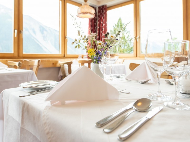 Restaurantbereich - Aparthotel Muchetta