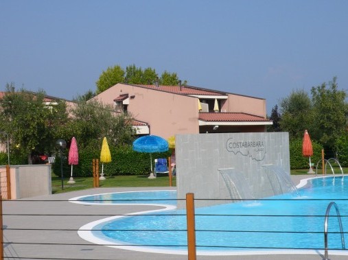 Espace piscine - Appartements Barbara Moniga del Garda