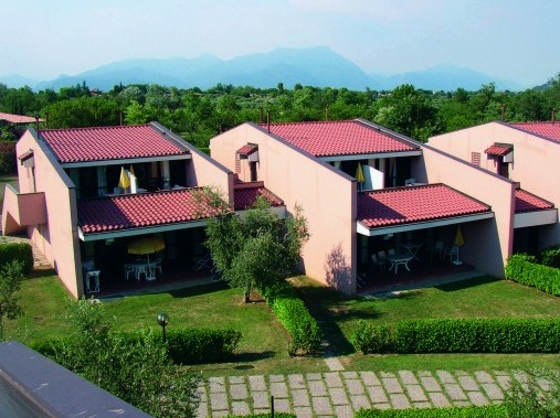 Centre de vacances vu du ciel - Appartements Barbara Moniga del Garda