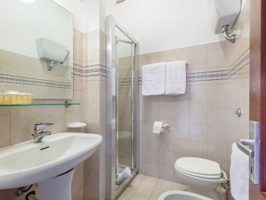 Badezimmer - Baia Verde Club Hotel