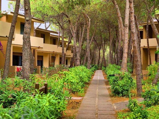 Vue extérieure des appartements de vacances - Baia Verde Club Hotel