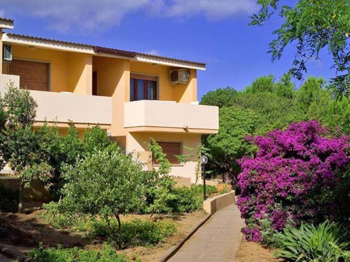 Vue extérieure des appartements de vacances - Baia Verde Club Hotel