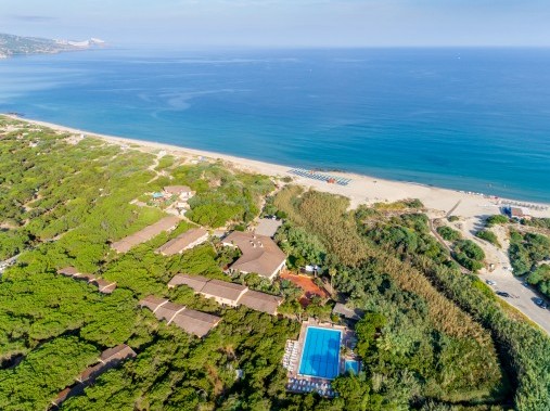 Centre de vacances vu du ciel - Baia Verde Club Hotel