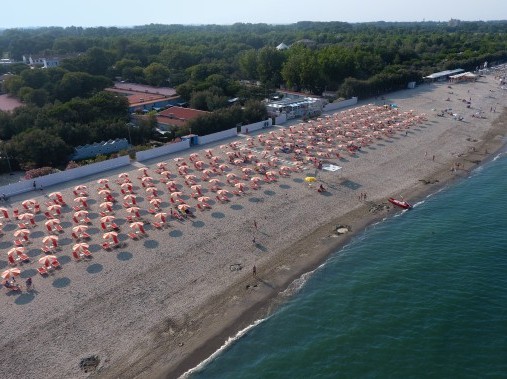 Plage directement au centre de vacances - Park Gallanti Lido di Pomposa