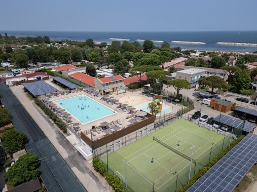Centre de vacances vu du ciel - Park Gallanti Lido di Pomposa