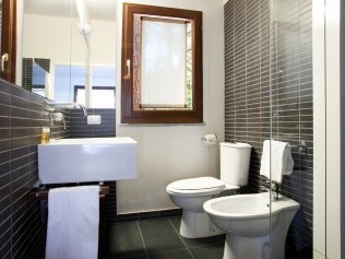 Badezimmer - Camping Village Le Rocchette