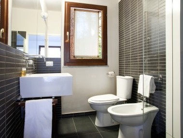 Badezimmer - Camping Village Le Rocchette