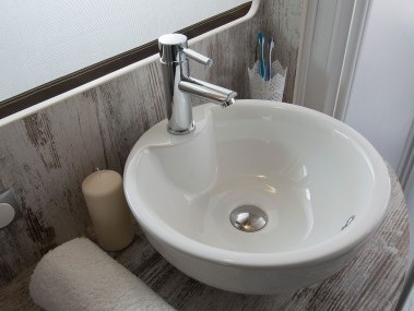 Badezimmer - Camping Village Le Rocchette