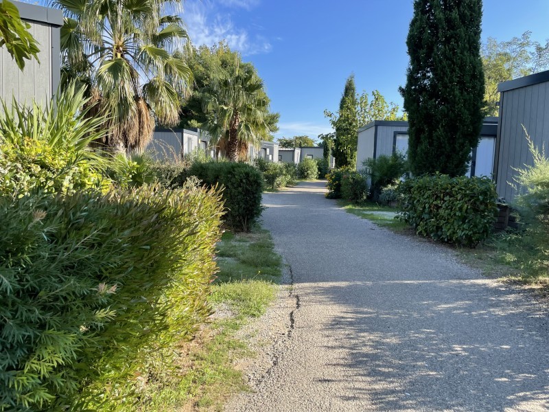 Aussenansicht der Ferienwohnungen - Campingvillage / Residence Les Mûriers