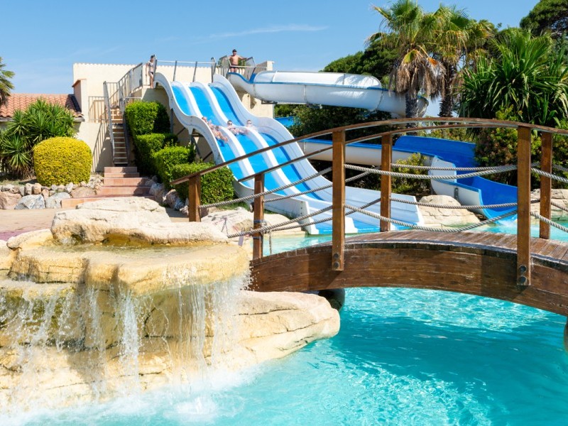 Poollandschaft - Campingvillage / Residence Les Mûriers