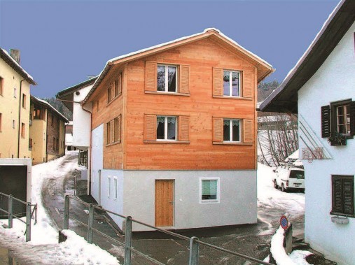 Vue extérieure en hiver - Casa Pistget