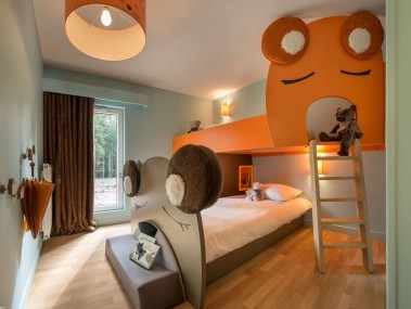 Chambre à coucher "Animaux de la forêt" - Center Parcs Les Trois Forêts