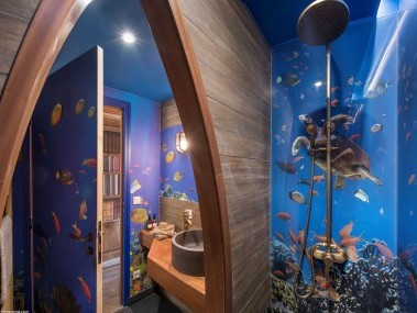 Salle de bains "Aventure" - Center Parcs Les Trois Forêts