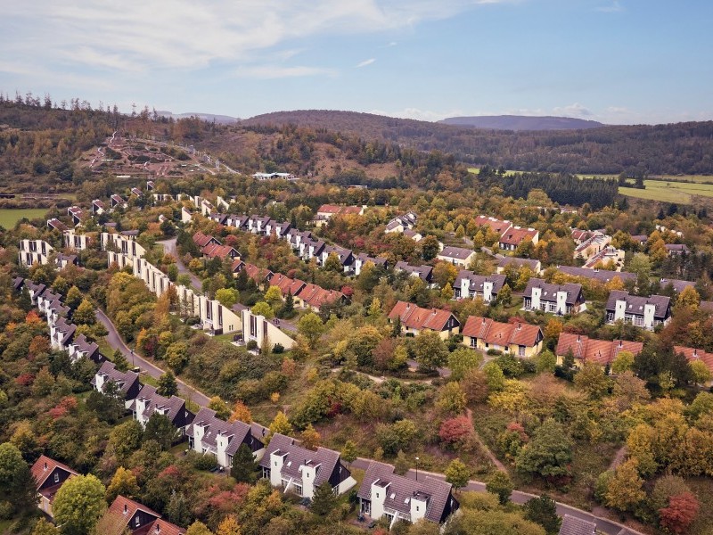 Park aus der Vogelperspektive - Center Parcs Park Hochsauerland