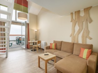 Salon avec coin repas - Center Parcs Park Hochsauerland