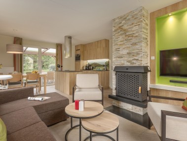 Wohnzimmer mit Essbereich - Center Parcs Park Hochsauerland