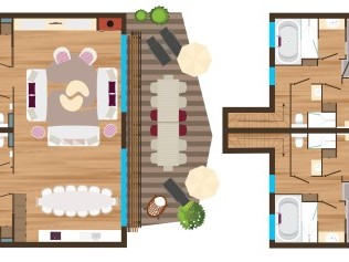 Grundriss - Center Parcs Villages Nature Paris