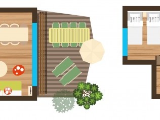 Ferienhaus-Plan - Center Parcs Villages Nature Paris