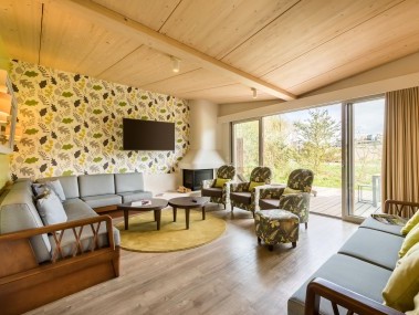 Wohnzimmer mit Essbereich - Center Parcs Villages Nature Paris