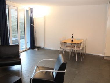 Salon avec coin repas - Maison de vacances Chalet de la Foret