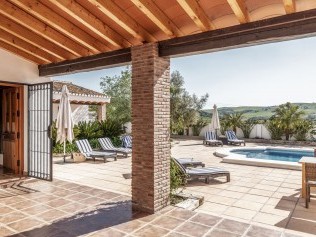 Terrasse / Aussenbereich - Cortijo Rosas Cantares