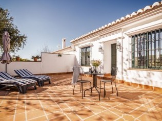 Terrasse / Aussenbereich - Cortijo Rosas Cantares