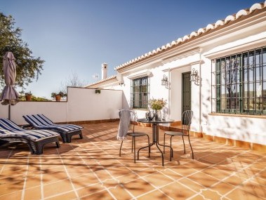 Terrasse / Aussenbereich - Cortijo Rosas Cantares
