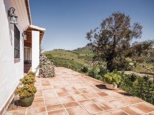 Terrasse / Aussenbereich - Cortijo Rosas Cantares