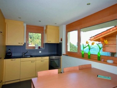 Küche mit Essbereich - Ferienhaus Abraxas