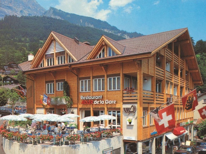 Exterior view in summer - Holiday house Adler de la Gare