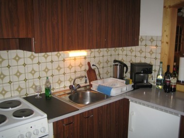 Küche - Ferienhaus Aiglon