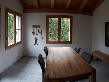 Essbereich - Ferienhaus Albulablick