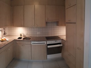 Küche - Ferienhaus Albulablick