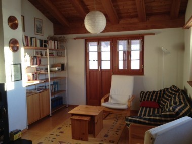 Wohnzimmer - Ferienhaus Aletschhorn