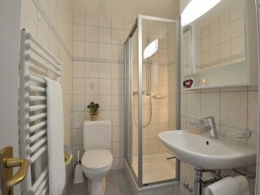 Badezimmer - Ferienhaus Alte Post
